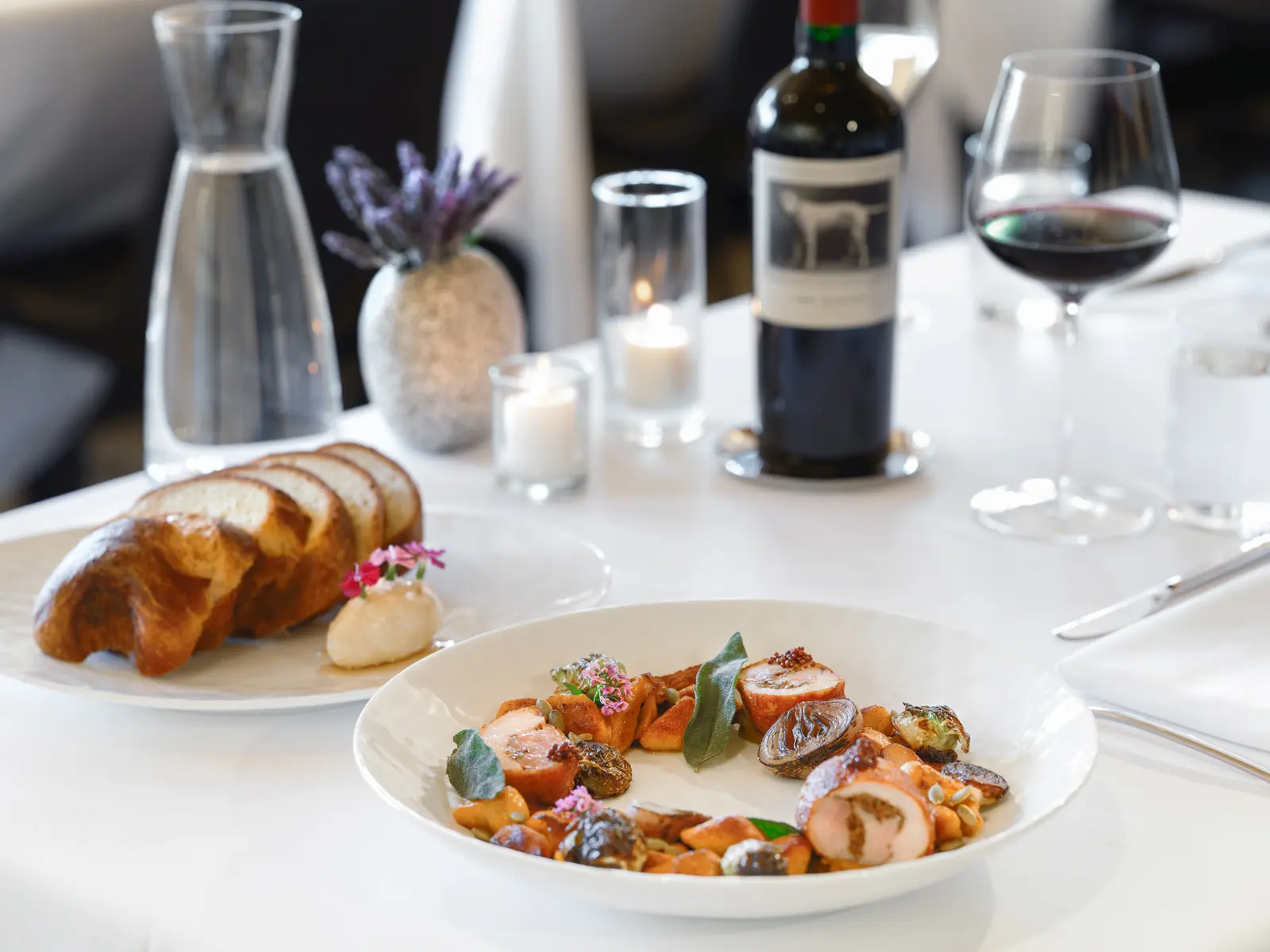 Plated dish at Foray restaurant, Carmel-by-the-Sea, food photography by Manny Espinoza