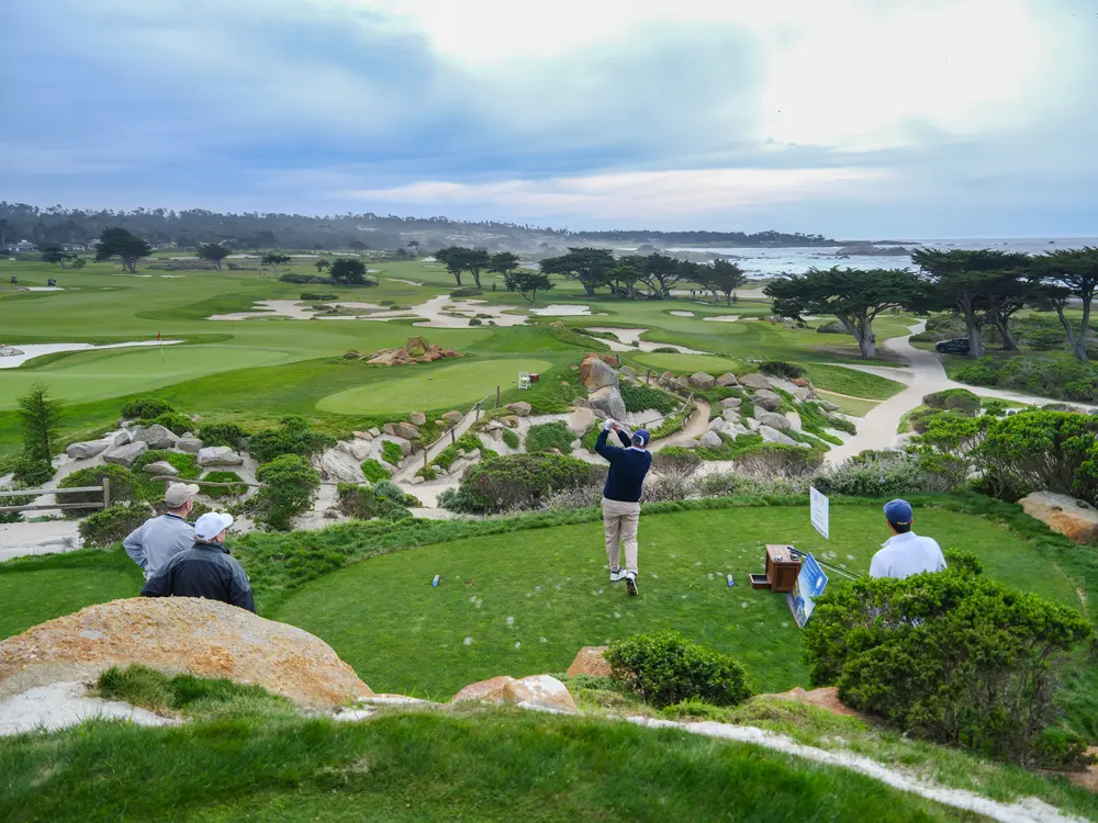 Bucket-list golf photography on the Monterey Peninsula by Manny Espinoza