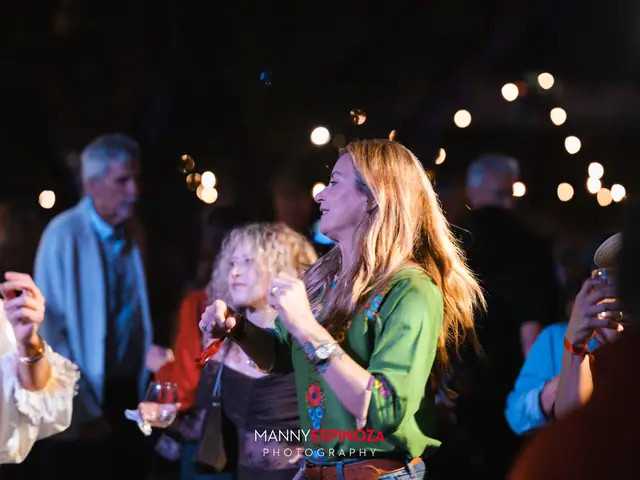 Guests dancing under string lights at Taste of Carmel 2026