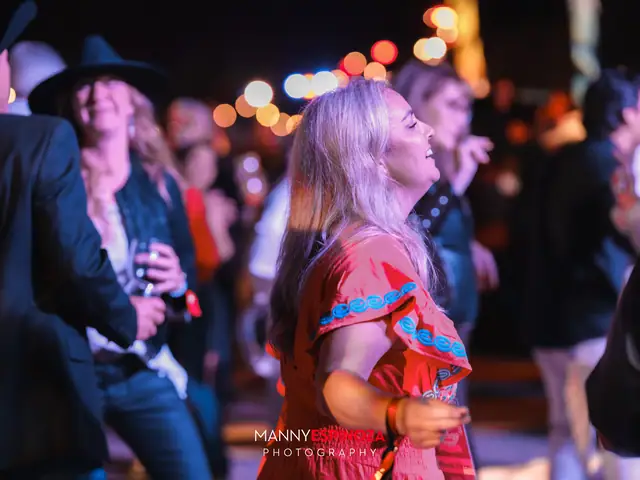 Guests dancing in the crowd at Taste of Carmel 2026